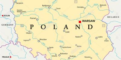 Варшава размяшчэнне на карце свету